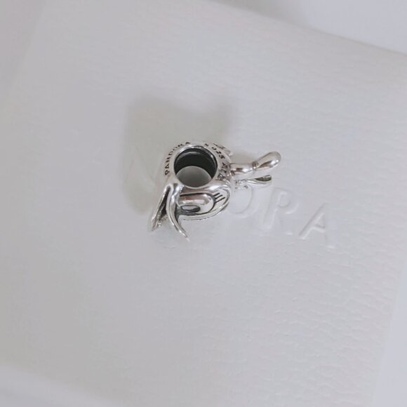 Pandora Daisy Duck Portrait Charm S925 Sterling Silver with box - Picture 6 of 7